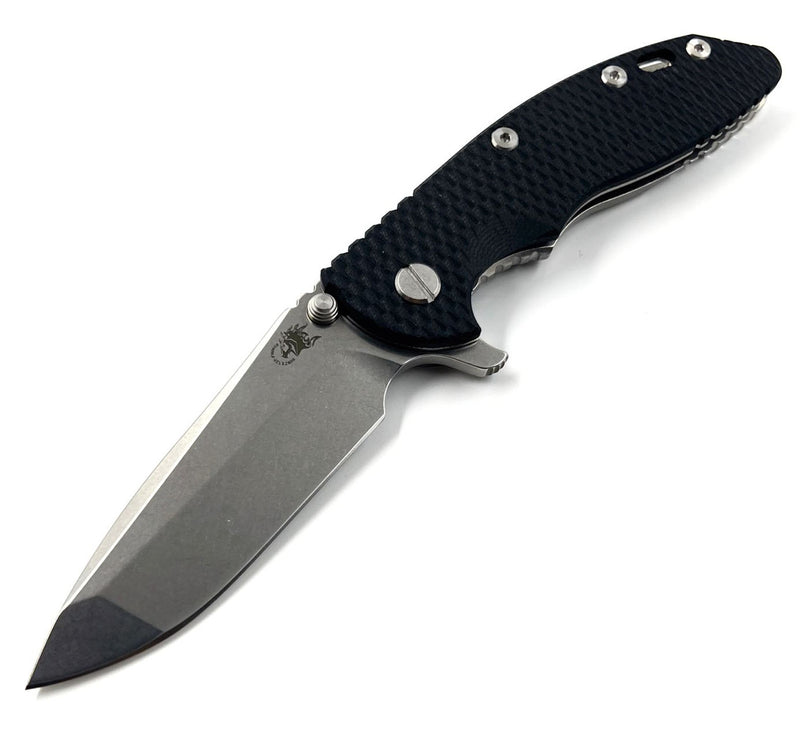 Hinderer XM-18 3.5 S45VN Spanto Tri-Way Stonewash Black G10