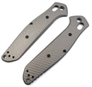 AWT Benchmade Osborne 940 Scales – Archon Milling - Sniper Grey Anodized