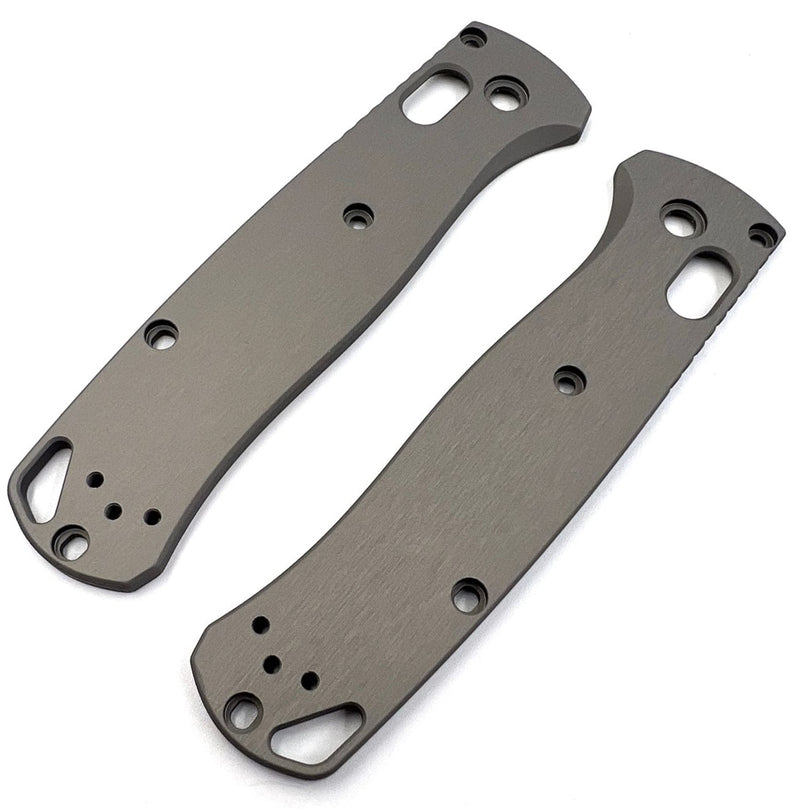 AWT Benchmade Bugout Scales - Legacy Series - Sniper Grey Anodized