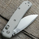 AWT Benchmade Bugout Scales - Archon Series - Contoured - Sniper Grey Anodized