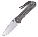 Chris Reeve Large Inkosi Black Canvas Micarta LIN-1012