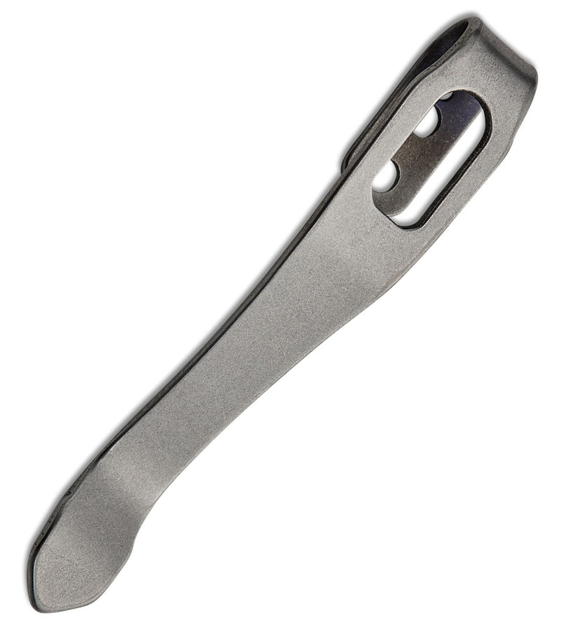 Lynch NW Titanium Deep Carry Clip Kershaw Model A Stonewash