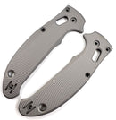 AWT Spyderco Manix 2 Lightweight (LW) Scales – Aggressive Agent Series – Linerless – Sniper Grey Anodized