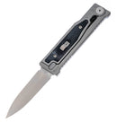 Reate Exo-M Black Micarta Satin Finish Double Edge Elmax