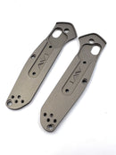 AWT Benchmade Mini Osborne 945 Scales – Archon Milling - Sniper Grey Anodized