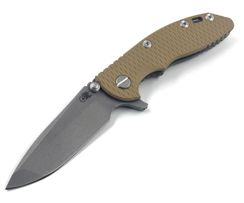 Hinderer XM-18 3.0 Spanto Tri-Way Working Finish Coyote G10