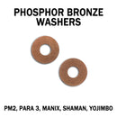 AWT Phosphor Bronze Washers PM2 / Parra 3 / Yojimbo / Shaman / Manix