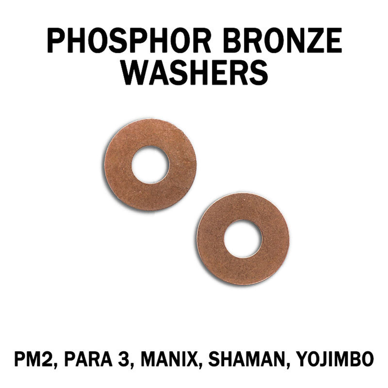 AWT Phosphor Bronze Washers PM2 / Parra 3 / Yojimbo / Shaman / Manix