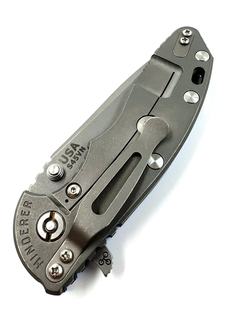 Hinderer XM-18 3.5 S45VN Spanto Tri-Way Working Finish Red G10