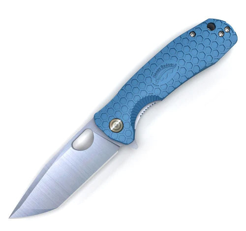 Honey Badger Small Tanto Blue 1344