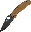 Spyderco Tenacious Brown / Black C122GPBBN