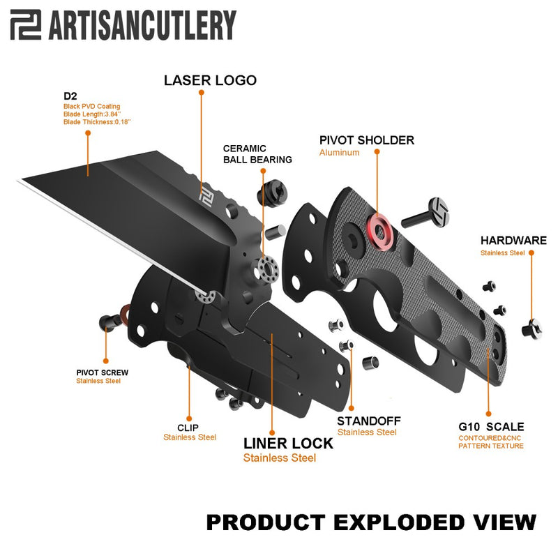 Artisan Cutlery Proponent 1820P-BBK