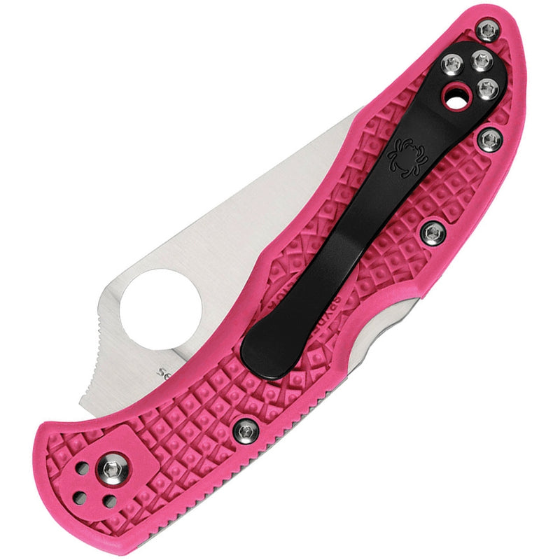 Spyderco Delica FFG Pink C11FPPNS30V