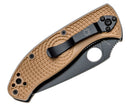 Spyderco Tenacious LWT Black/Tan C122PTNBK