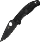 Spyderco Tenacious LW Serrated C122SBBK