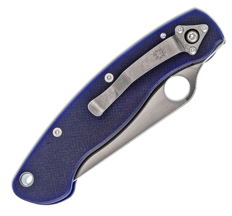 Spyderco Military DK Blue G10 S110V C36GPDBL