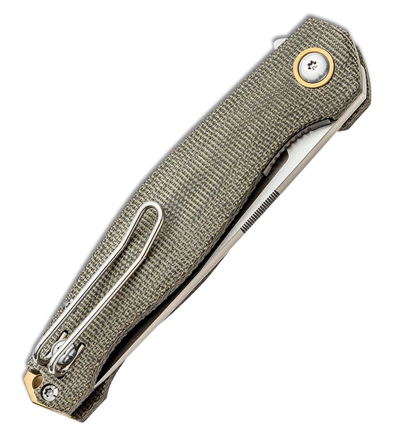 GiantMouse Ace Sonoma V2 - Green Canvas Micarta