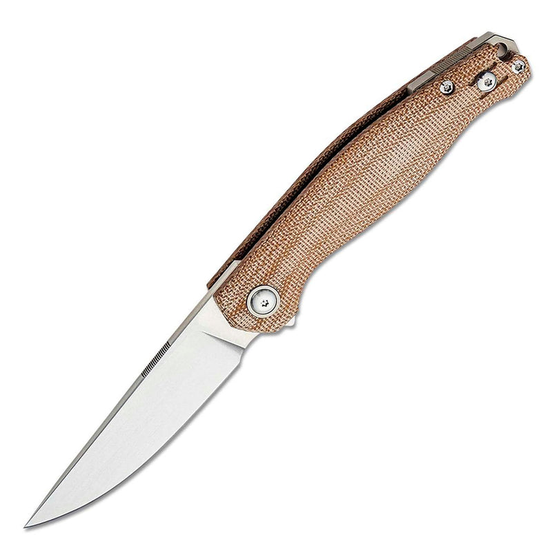 GiantMouse Ace Sonoma V2 - Natural Canvas Micarta