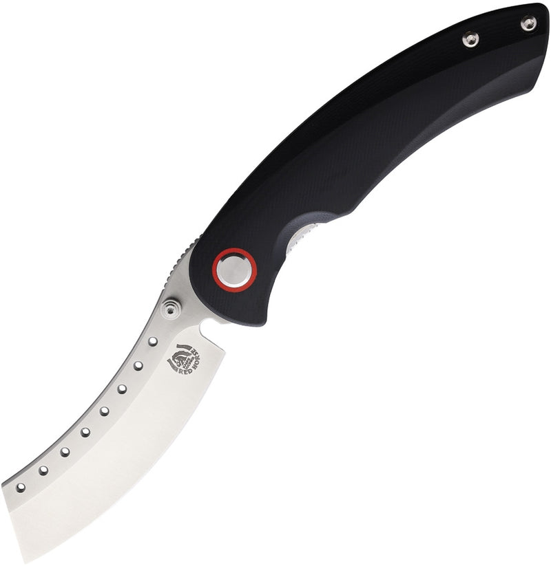 Red Horse Knives Hell Razor P Black G10 Satin