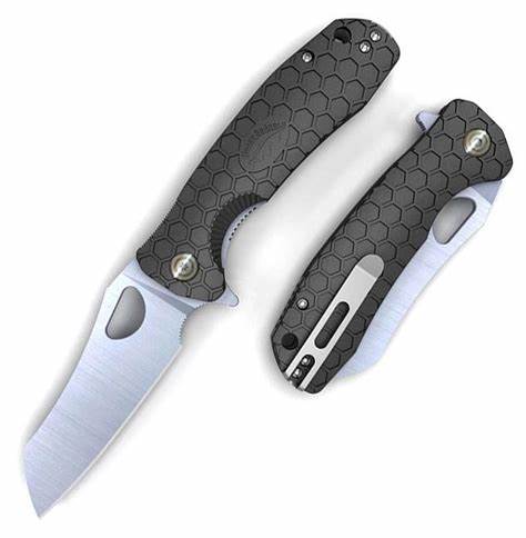 Honey Badger Wharncleaver Large D2 Black HB1104