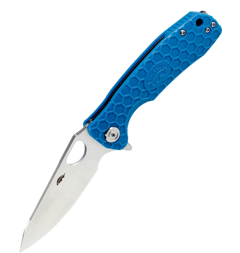 Honey Badger Leaf Large Blue HB1291