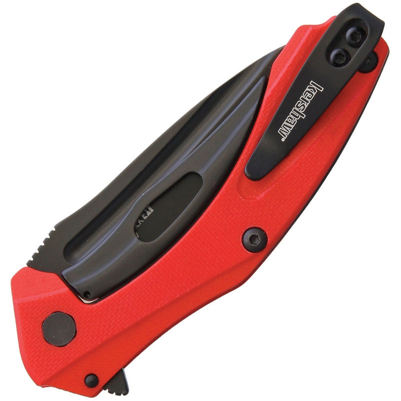 Kershaw Natrix Small Framelock Red K7006RDBLK