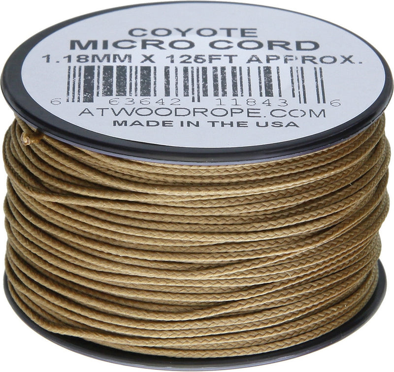 Atwood Micro Cord 125ft Coyote