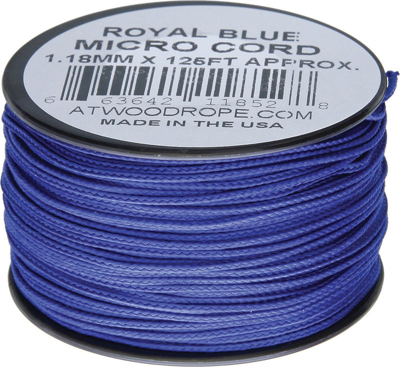 Atwood Micro Cord 125ft Royal Blue