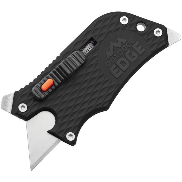 Guided Sliding Razorblade Outdoor Edge Slidewinder Razor Blade Tool Black