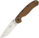 Ontario Rat 1 Linerlock Coyote Brown ON8867CB