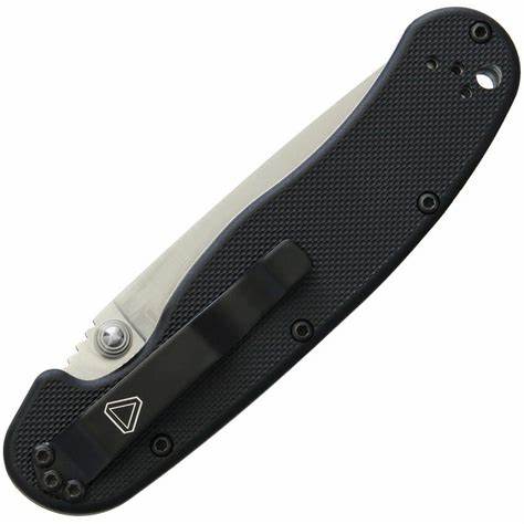 Ontario Rat 1 Linerlock Black ON8867