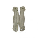 Flytanium PM2 Lotus Green Canvas Micarta Scales