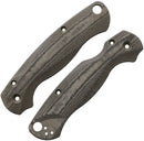 Flytanium PM2 Lotus Green Linen Micarta Scales