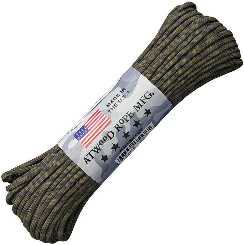 Atwood 550 Parachute Cord Code Talker 100ft RG1243H