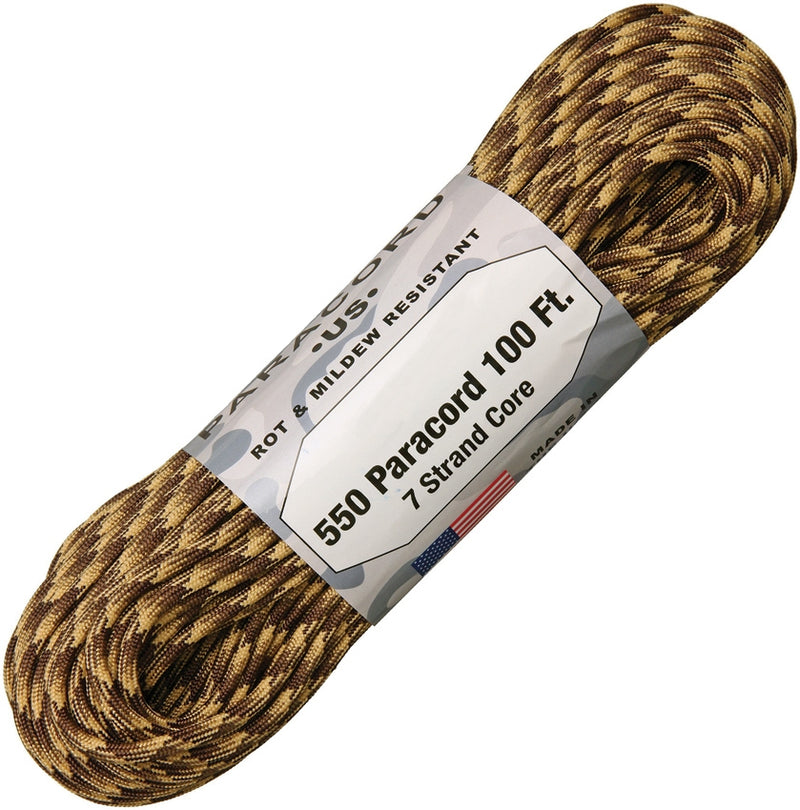 Atwood 550 Parachute Cord Tomahawk 100ft RG1205H