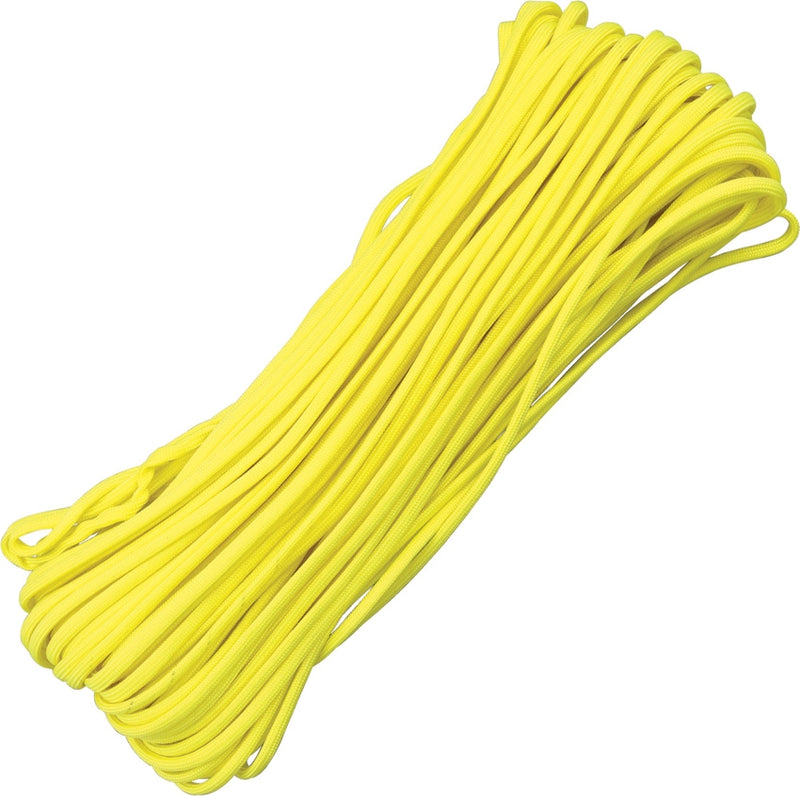 Atwood 550 Parachute Cord Yellow 100 ft