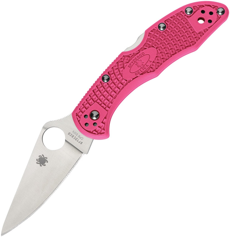 Spyderco Delica FFG Pink C11FPPNS30V