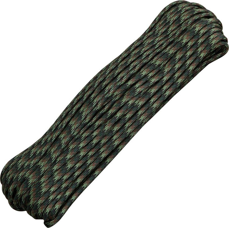 Atwood 550 Parachute Cord woodland 100ft RG005H