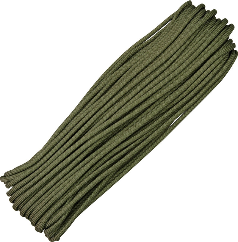 Atwood 550 Parachute Cord Olive Drab 100ft RG023H