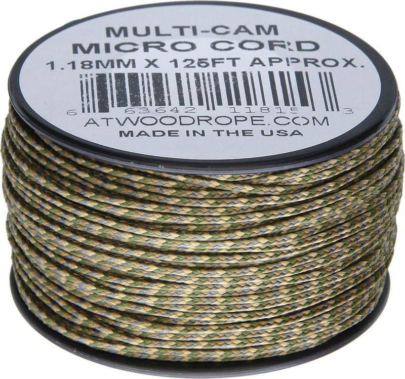 Atwood Micro Cord 125ft M Camouflage