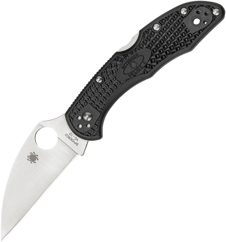 Spyderco Delica Wharncliffe Plain C11FPWCBK