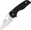 Spyderco Lil' Native Plain Black G10 C230GP