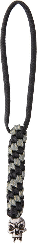 Schmuckatelli Fang Skull Lanyard with Bead SMUKFBLBDCP