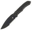 Microtech Anax Part Serrated S/E 190C-2 DLCTCFITI