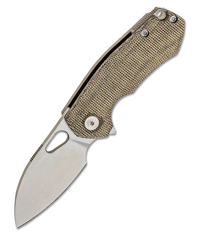 GiantMouse Riv Green Micarta