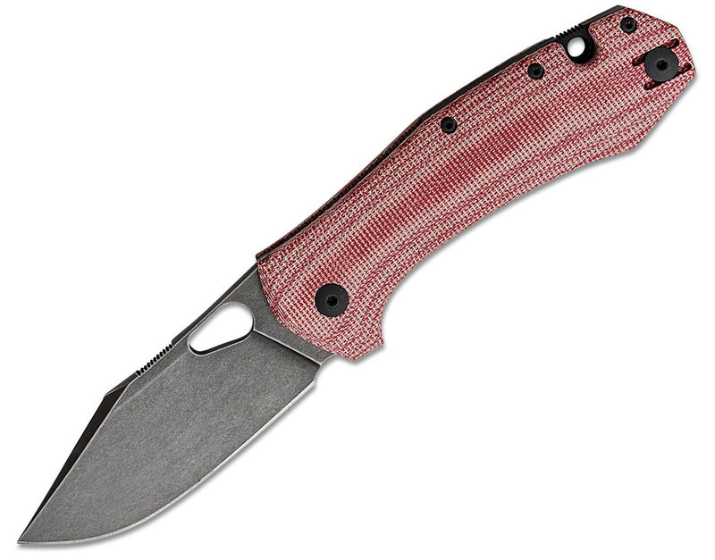 GiantMouse Ace Grand Red Micarta
