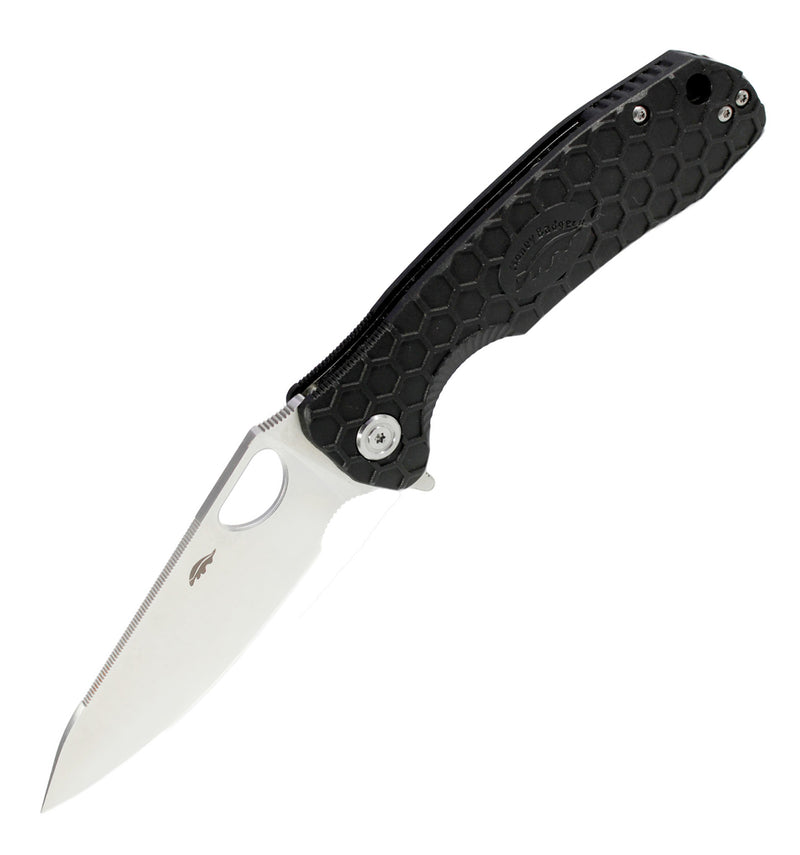 Honey Badger Leaf Medium Black HB1298