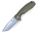 Honey Badger Tanto Large Green HB1323