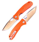 Honey Badger Large Tanto Orange HB1326