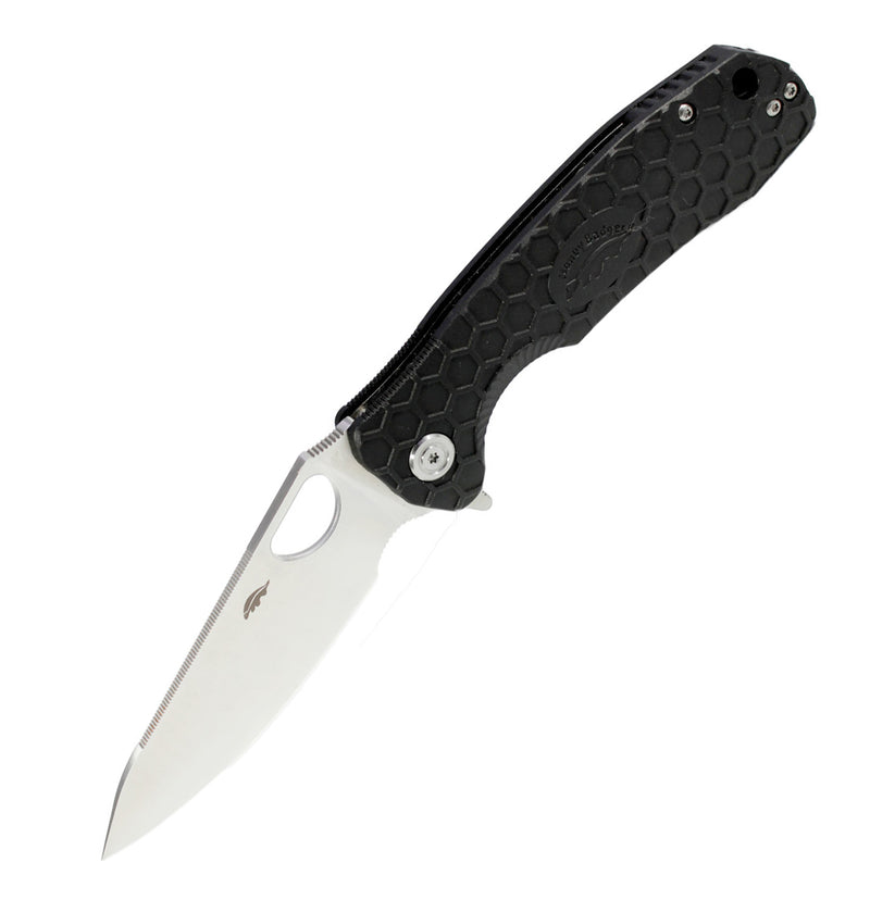 Honey Badger Leaf Small Black HB1308